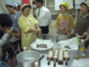 若柳金成商工会 「150年前のお菓子作り」
